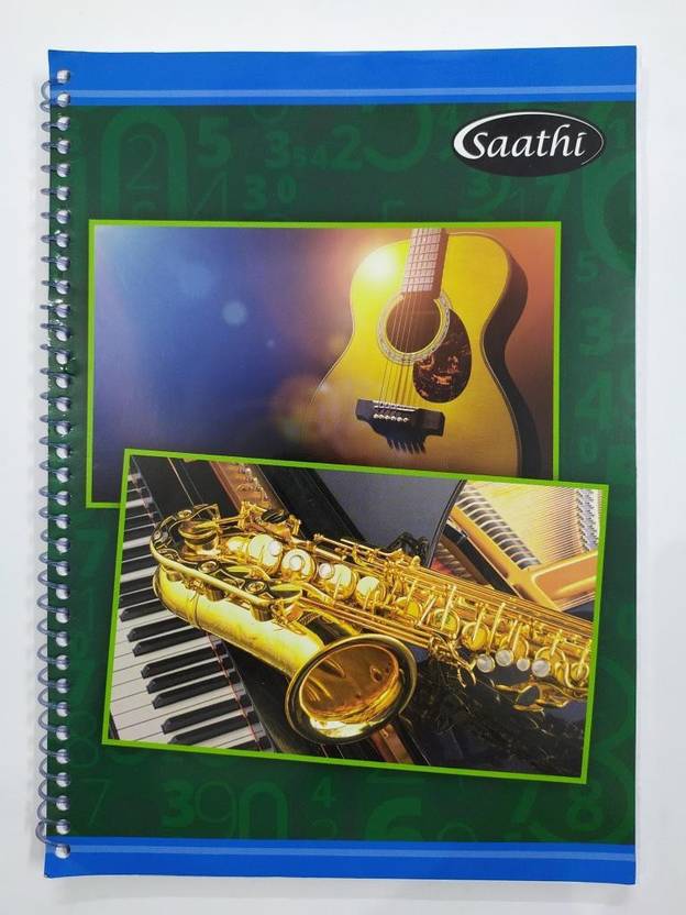 Saathi Spiral A4 Notebook Ruled 240 Pages Price in India Buy Saathi