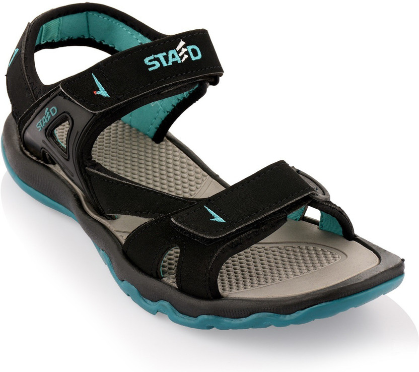 Buy STAED Men Black Sandals Online at 