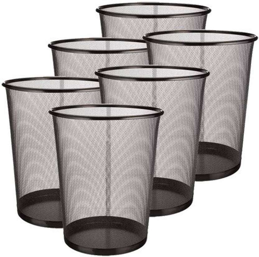 Novelty Store Metal Mesh Dustbin for Office, School, Bedroom, Kids Room