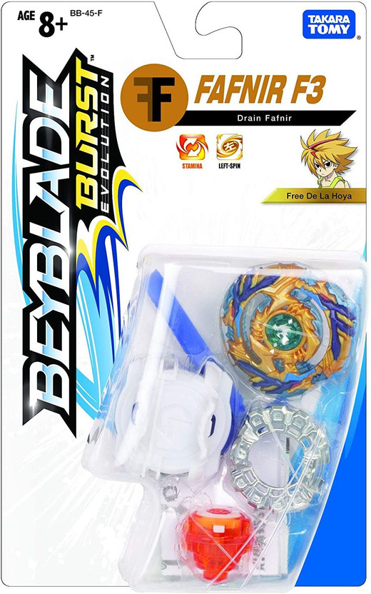 TOUPIE BEYBLADE BURST evolution fafnir F3 hasbro etat neuf EUR 29,00