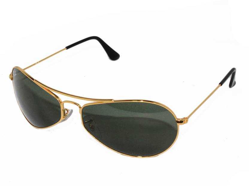 Buy Ray-Ban Oval Sunglasses Green For Men & Women Online @ Best Prices in  India 