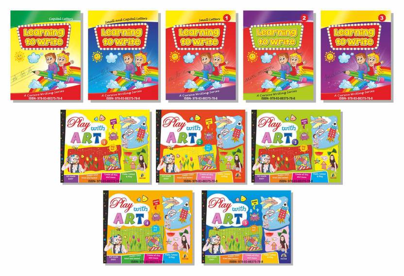 Colouring Drawing Painting Pasting Origami Cotton Dabbing Paper Folding