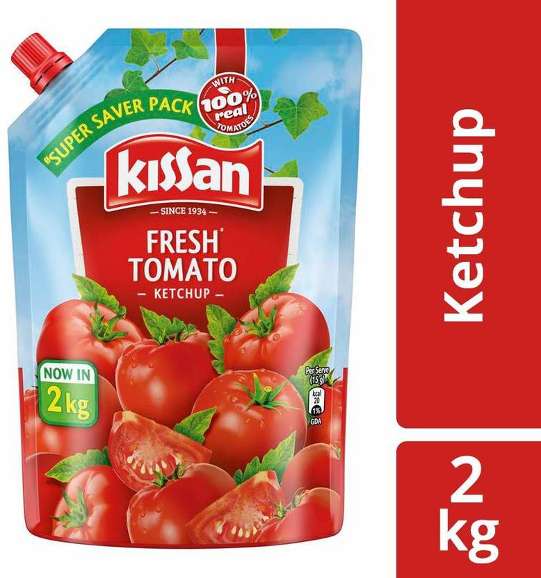 Kissan Fresh Tomato Ketchup 2Kg Ketchup Price in India Buy Kissan
