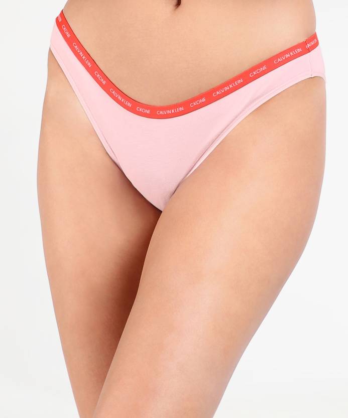 Calvin Klein Underwear Women Bikini Pink Panty - Buy Calvin Klein Underwear  Women Bikini Pink Panty Online at Best Prices in India 