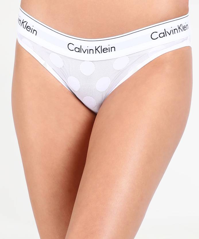 Calvin Klein Underwear Women Bikini Purple, White Panty - Buy Calvin Klein  Underwear Women Bikini Purple, White Panty Online at Best Prices in India |  