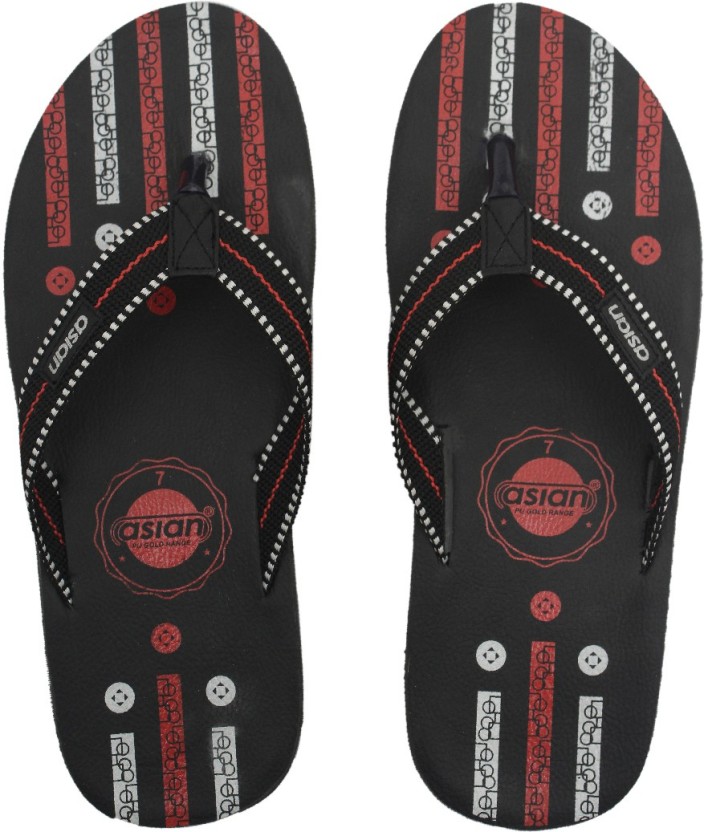 soon Flip-Flop Sandals black-red casual look Shoes Sandals Flip-Flop Sandals 