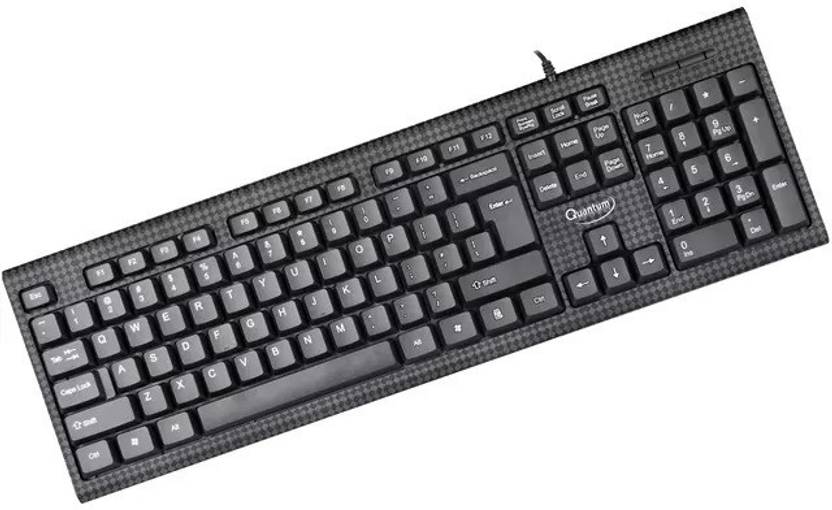 QUANTUM QHM 7406 Wired USB Multi-device Keyboard - QUANTUM : Flipkart.com