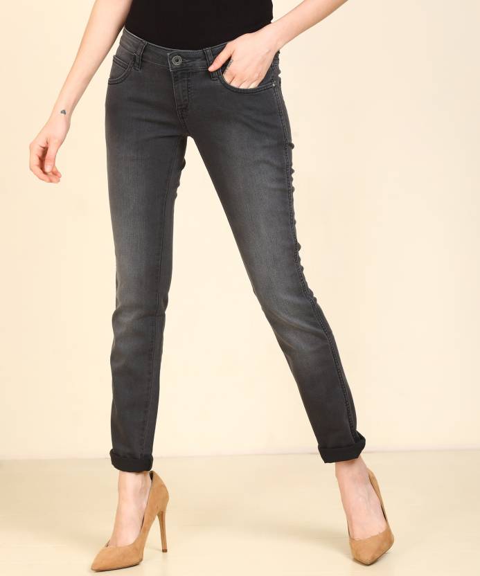 Wrangler Regular Women Dark Blue Jeans - Buy Wrangler Regular Women Dark  Blue Jeans Online at Best Prices in India 