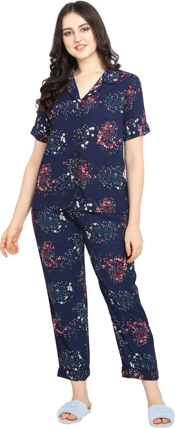 Smarty Pants Women Floral Print Blue 