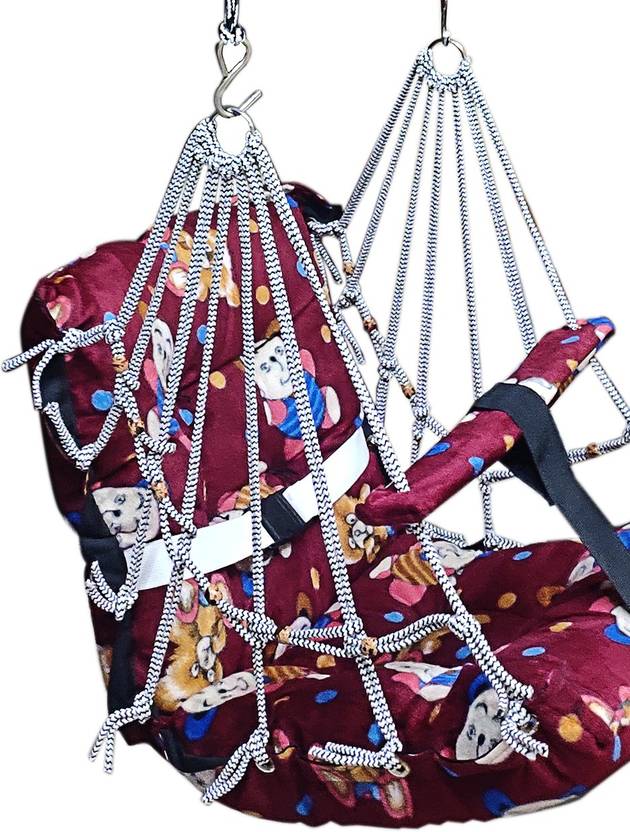 Hemito Baby Swing hanging Jhula up to 15KG Cotton Small Swing Price in