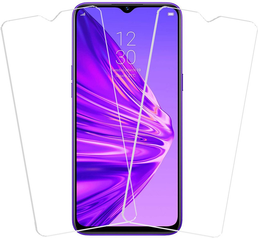 SHREESHA Tempered Glass Guard for Realme 5(Pack of 2)