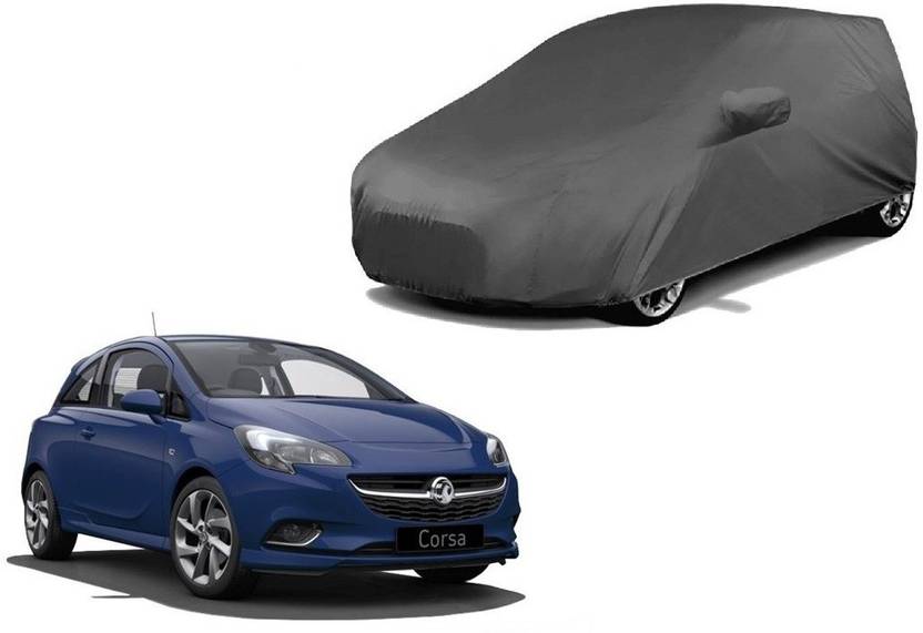 Uniqon Car Cover For Opel Corsa (With Mirror Pockets) Price in India