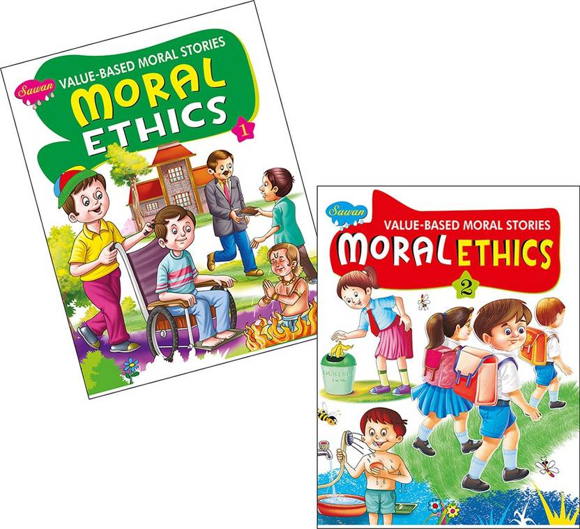 Set Of 2 Story Books Value Based Moral Stories Moral Ethics 3 And