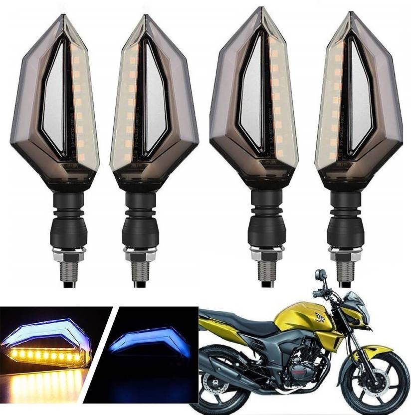 Shopland Side LED Indicator Light for Honda CB Unicorn Dazzler Price in