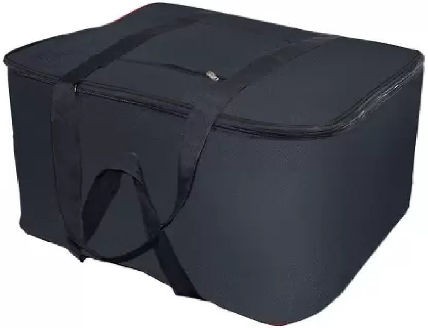 Riyansh 03 Designer Rexine Jumbo Attachi Bag Travel Handbag Storage Carrying Bag, Blanket Cover,Duffle,Travel Multi-Purpose Bag RDB 03(Black)