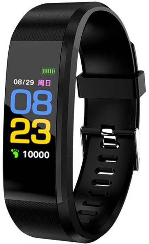 Sunnybuy ID115 Plus HR Smart Bracelet Color Screen Pedometer Heart Rate