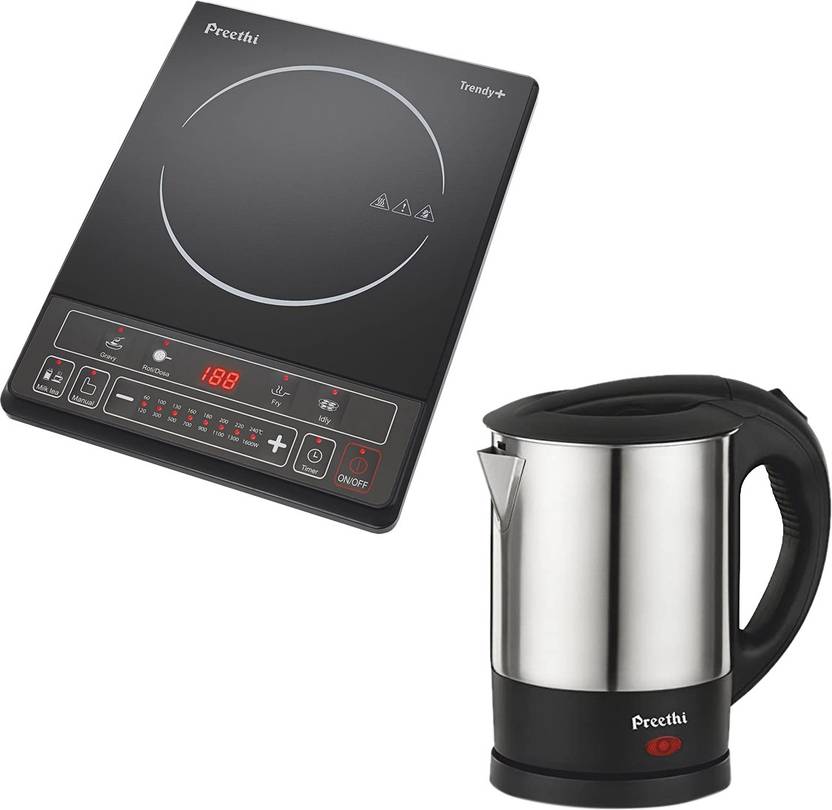 Preethi Armour Electric Kettle with Induction Cooktop Price in India