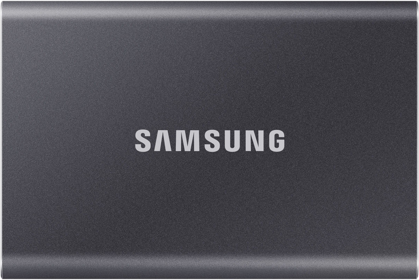 Samsung T7 / 1050 Mbs / PC,Mac,Android / Portable,Type C Enabled / 3Y Warranty / USB 3.2 1 TB External Solid State Drive (SSD)(Grey)