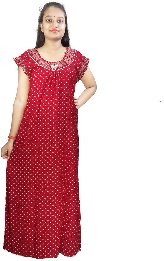 shree balaji maxi Women Nighty - Buy 