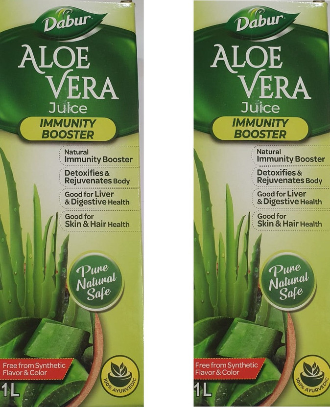 Dabur Aloevera Immunity Booster Juice(2 x 1 L)