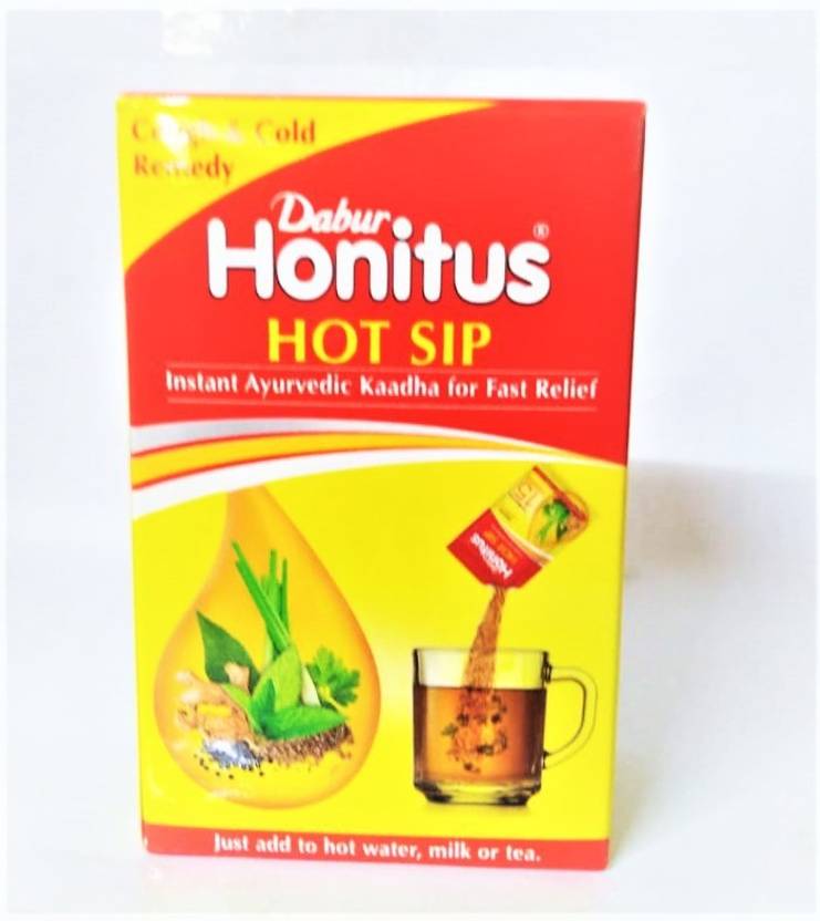 Dabur HONITUS HOT SIP AYURVEDIC KADHA PACK OF 6 Price in India Buy