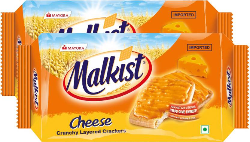mayora malkist cheese flavoured crackers 23g