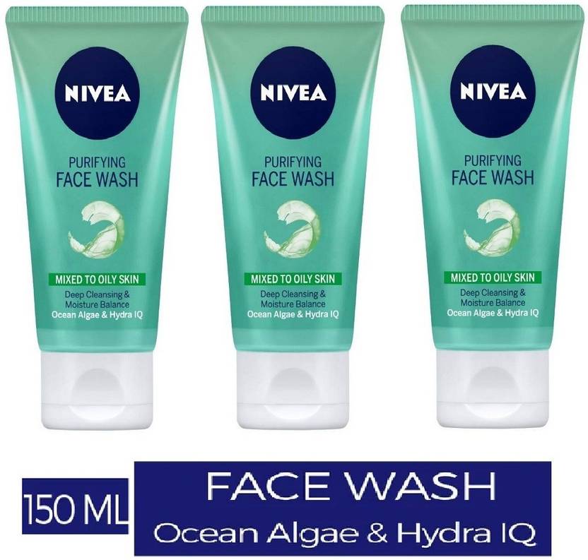 NIVEA Purifying Deep Cleansing & Moisture Balance (450ml) Face Wash