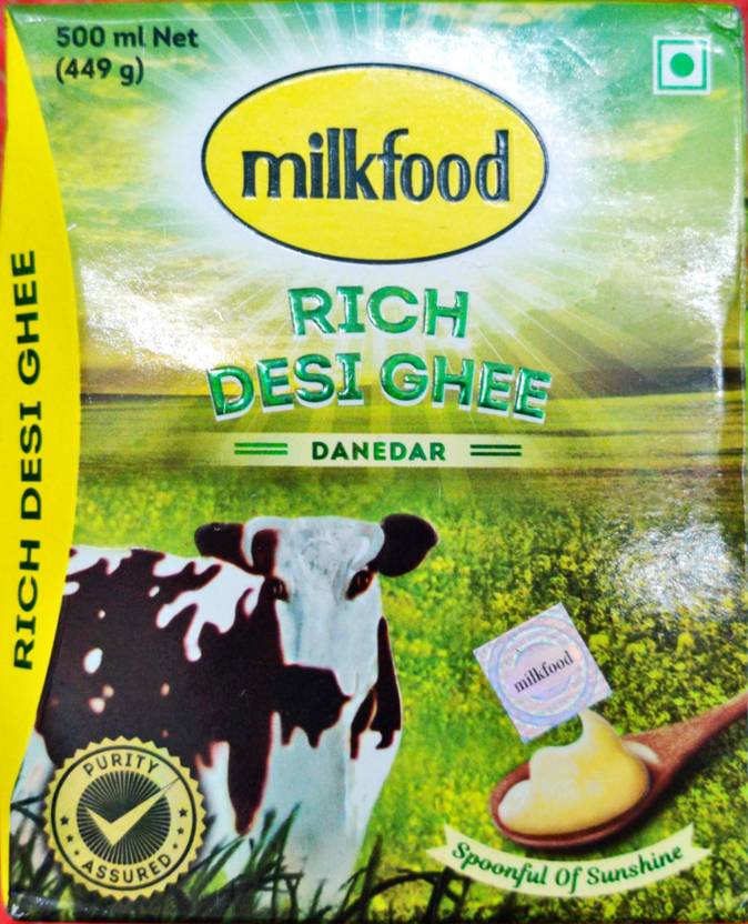 Milkfood Rich Desi Ghee 500gm Premium Danedar Ghee Natural Ghee Premium QUality Ghee 500 g