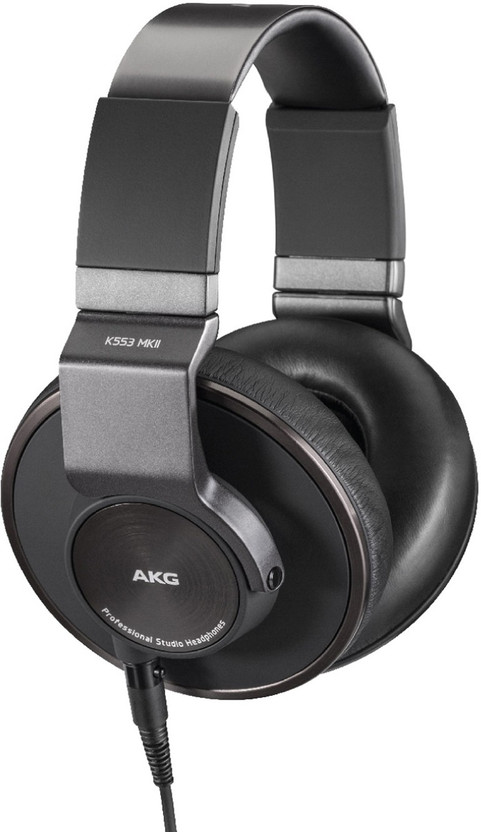AKG K553 MKII Closed-back Studio Wired Gaming(Black, On the Ear)