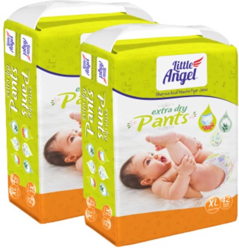 Little Angel Baby Diaper Pants (2 x 42 Pcs) XL Buy 84 Little Angel