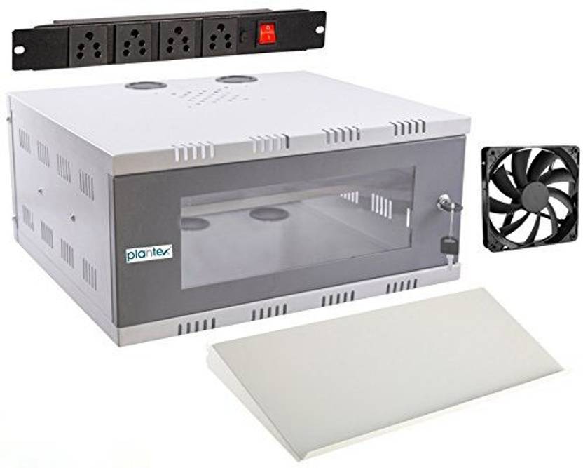 Plantex High Grade 6U CCTV/DVR/NVR Box/DVR Rack Wall Mount with