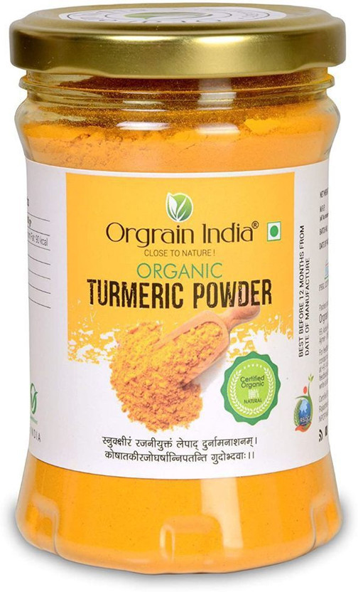 Orgrain India Organic Turmeric Powder(150 g)
