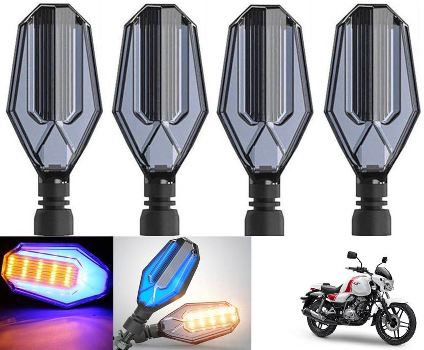 Generox Side LED Indicator Light for Bajaj V 150 Price in India Buy