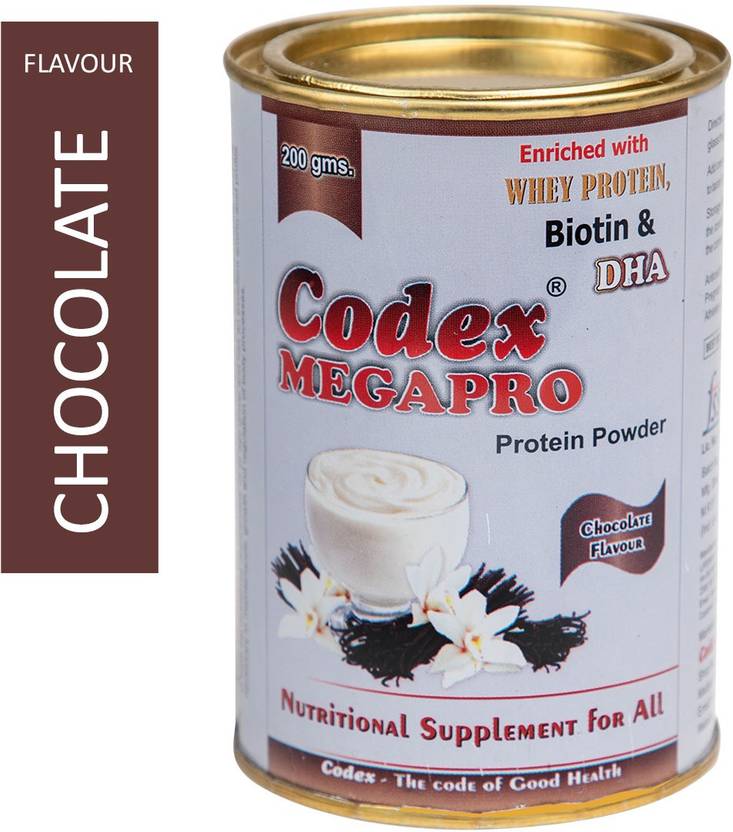 Codex MEGAPRO PROTEIN POWDER WITH BIOTIN & DHA (PACK OF 1) Plant
