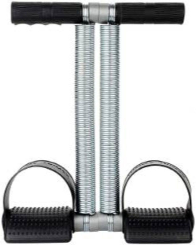 OneRetail ™ Double Spring Tummy Trimmer-Waist Trimmer-Abs Exerciser-Body Toner Ab Exerciser(Black)