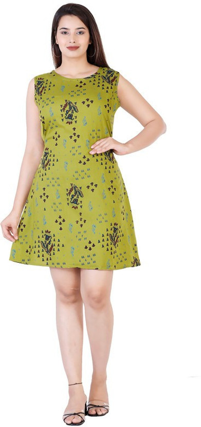 flare hand dress