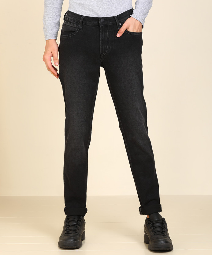 Lee skinny men's black jeans clearance