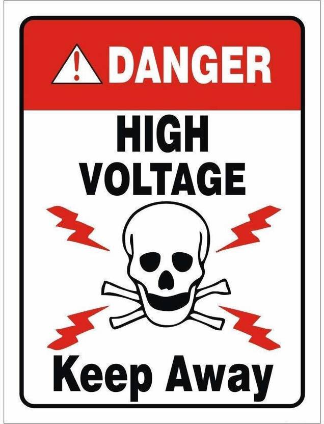 Keep Away Sign Board