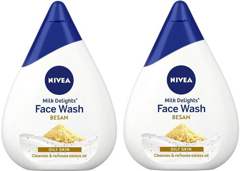 NIVEA Oily Skin 100ml*2Pcs RP1065 Face Wash Price in India, Buy NIVEA
