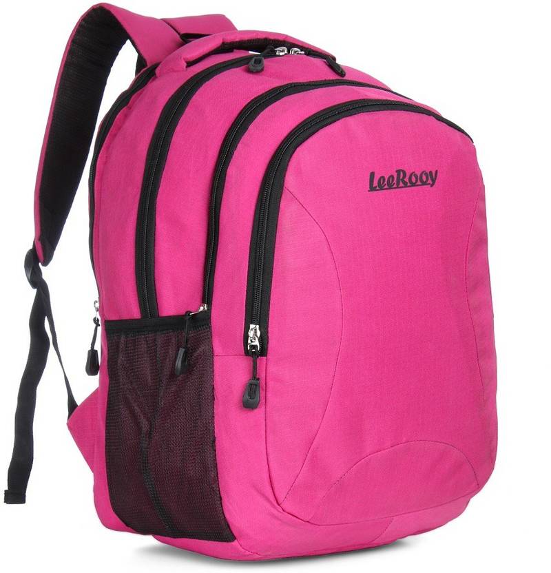 LeeRooy BG5Pink 40 liter capacity ideal for backpack material can be use for youth for