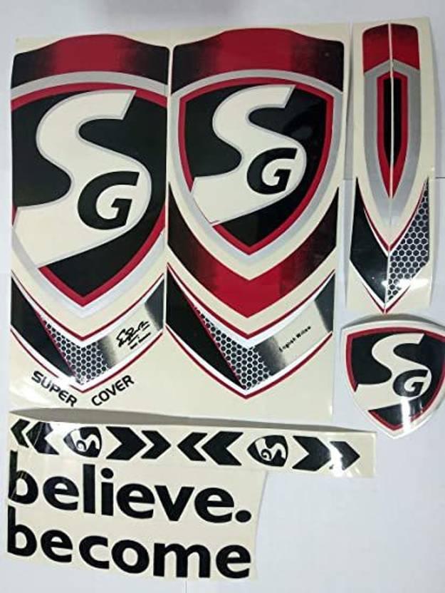 SG Believe Bat Sticker(Pack of 1) Bat Sticker Buy SG Believe