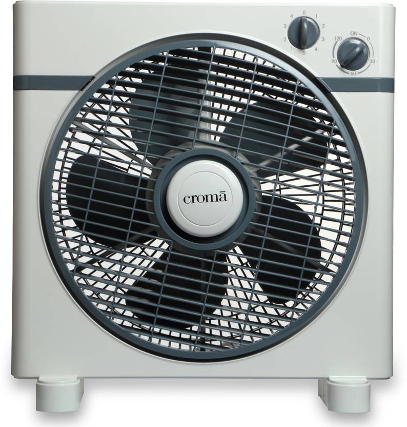 Croma Box Fan 300 mm Energy Saving 5 Blade Table Fan Price in India Buy Croma Box Fan 300 mm