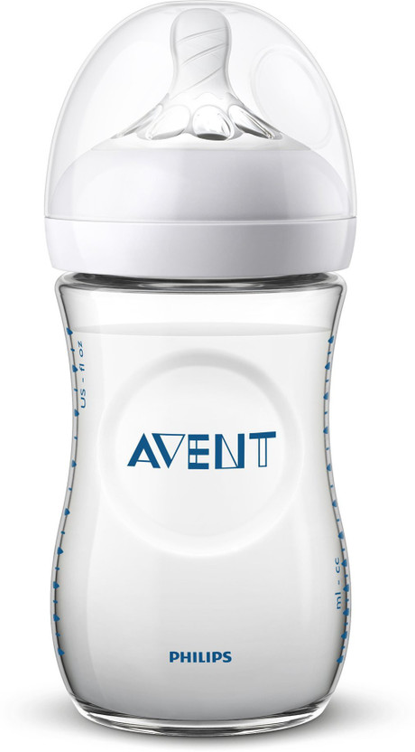 Philips Avent Natural Feeding Bottle - 260 ml(Transparent)