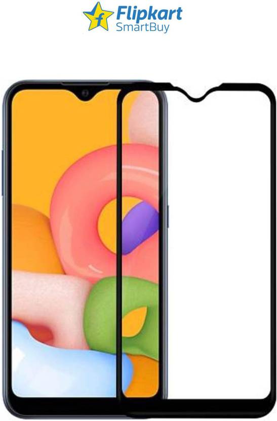 Flipkart SmartBuy Edge To Edge Tempered Glass for Samsung Galaxy A01, Samsung Galaxy A40