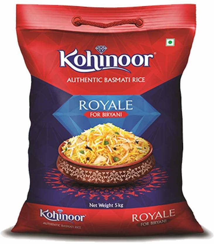 KOHINOOR Royale Authentic Basmati Rice, 5 kg Basmati Rice (Long Grain