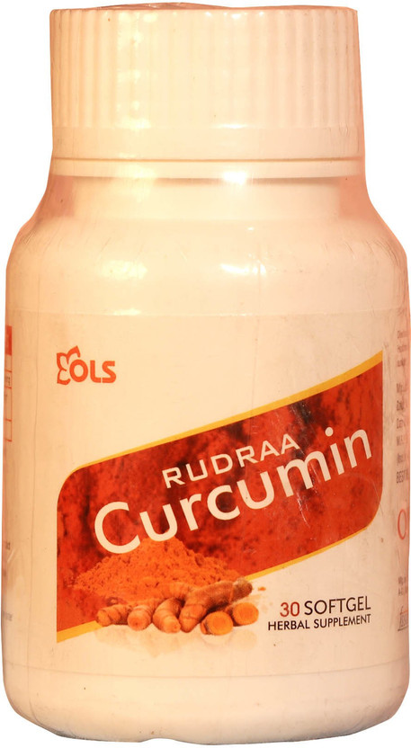Rudraa CURCUMIN HERBAL SUPPLEMENT WITH 95% CURCUMINOIDS IMMUNITY BOOSTER ANTI-OXIDANT(30 Tablets)