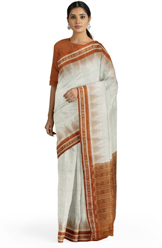 Buy HANDLOOM SAGA Printed Sambalpuri 