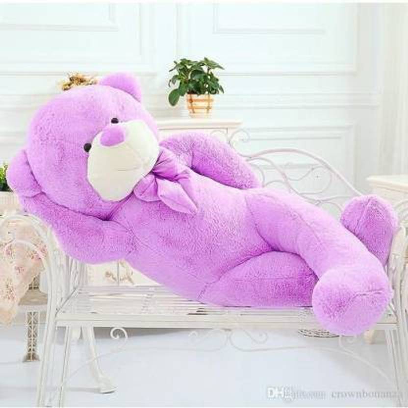 SOFTY FOFTY beautyful teddy bear purple 90.2 cm beautyful teddy