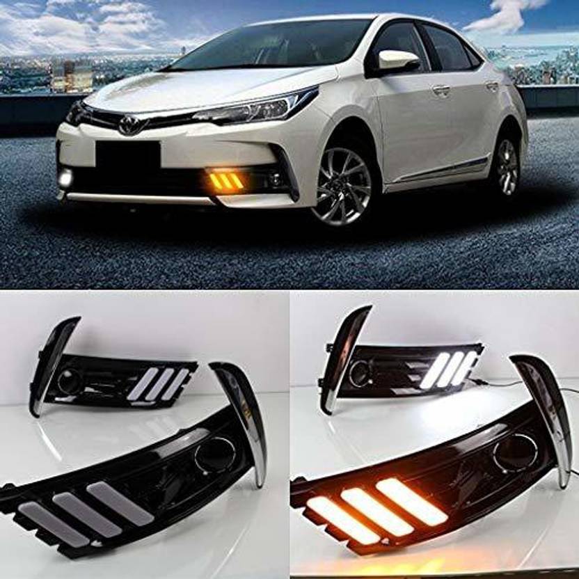 CARZEX Corolla Altis led drl 12v daytime running light for corolla led