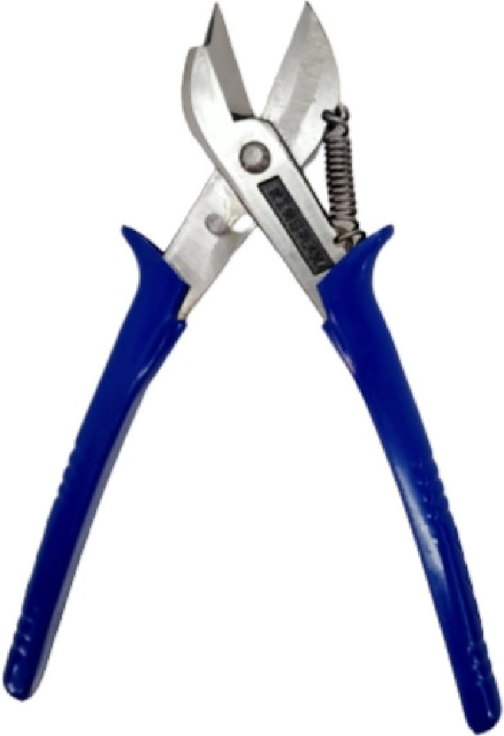 Paradise Tools India Wire/Metal/Tin/Sheet Cutter (8-inch , Blue) Pincer Plier(Length : 8 inch)